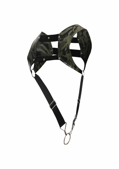 Bestel: DNGEON Top Cockring Harness by MOB - bij Happytoys: de erotische sex webshop | liever Happy dan Easy ⭐⭐⭐⭐⭐