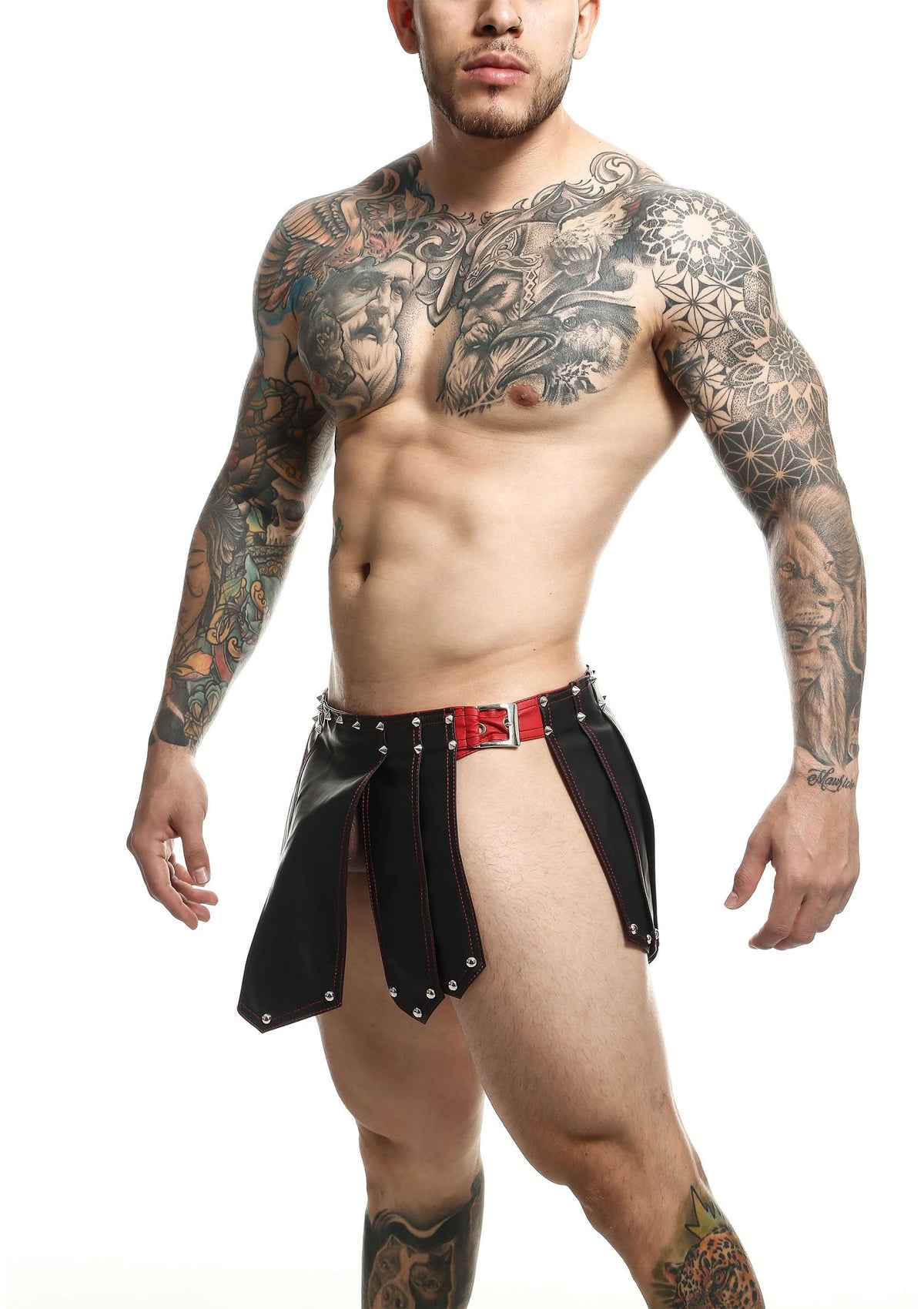 Bestel: Roman Skirt by Dngeon - bij Happytoys: de erotische sex webshop | liever Happy dan Easy ⭐⭐⭐⭐⭐ - Zwart - 81309 - BLACK - O/S