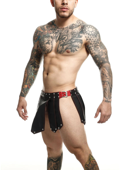 Bestel: Roman Skirt by Dngeon - bij Happytoys: de erotische sex webshop | liever Happy dan Easy ⭐⭐⭐⭐⭐ - Zwart - 81309 - BLACK - O/S