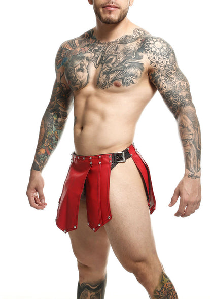 Bestel: Roman Skirt by Dngeon - bij Happytoys: de erotische sex webshop | liever Happy dan Easy ⭐⭐⭐⭐⭐ - Rood - 81309 - RED - O/S