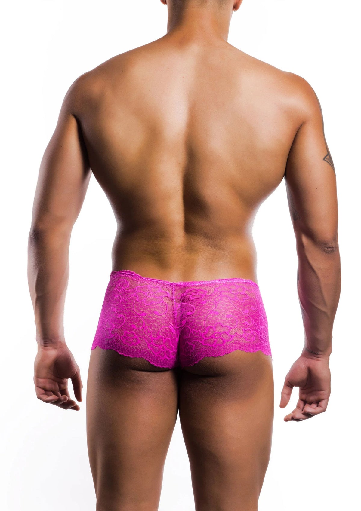 Bestel: Rose Lace Boy Short by MOB Eroticwear - bij Happytoys: de erotische sex webshop | liever Happy dan Easy ⭐⭐⭐⭐⭐