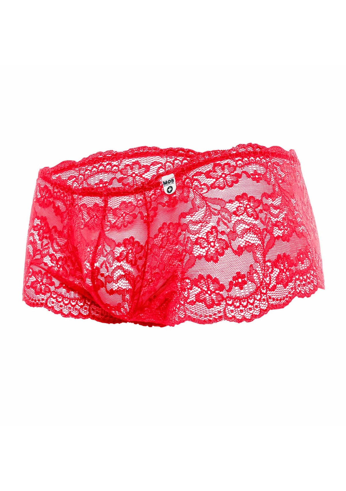 Bestel: Rose Lace Boy Short by MOB Eroticwear - bij Happytoys: de erotische sex webshop | liever Happy dan Easy ⭐⭐⭐⭐⭐
