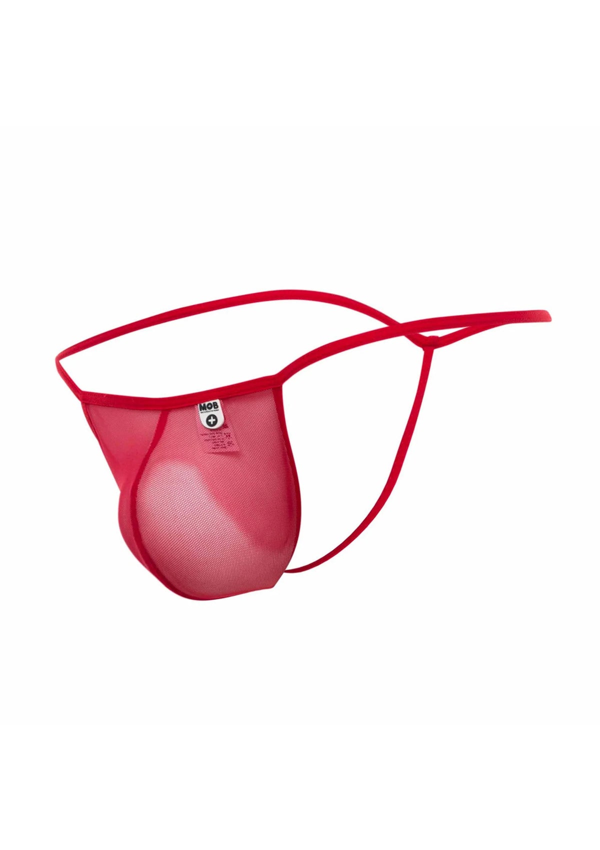 Bestel: MOB Sheer T - Back Thong by MOB Eroticwear - bij Happytoys: de erotische sex webshop | liever Happy dan Easy ⭐⭐⭐⭐⭐