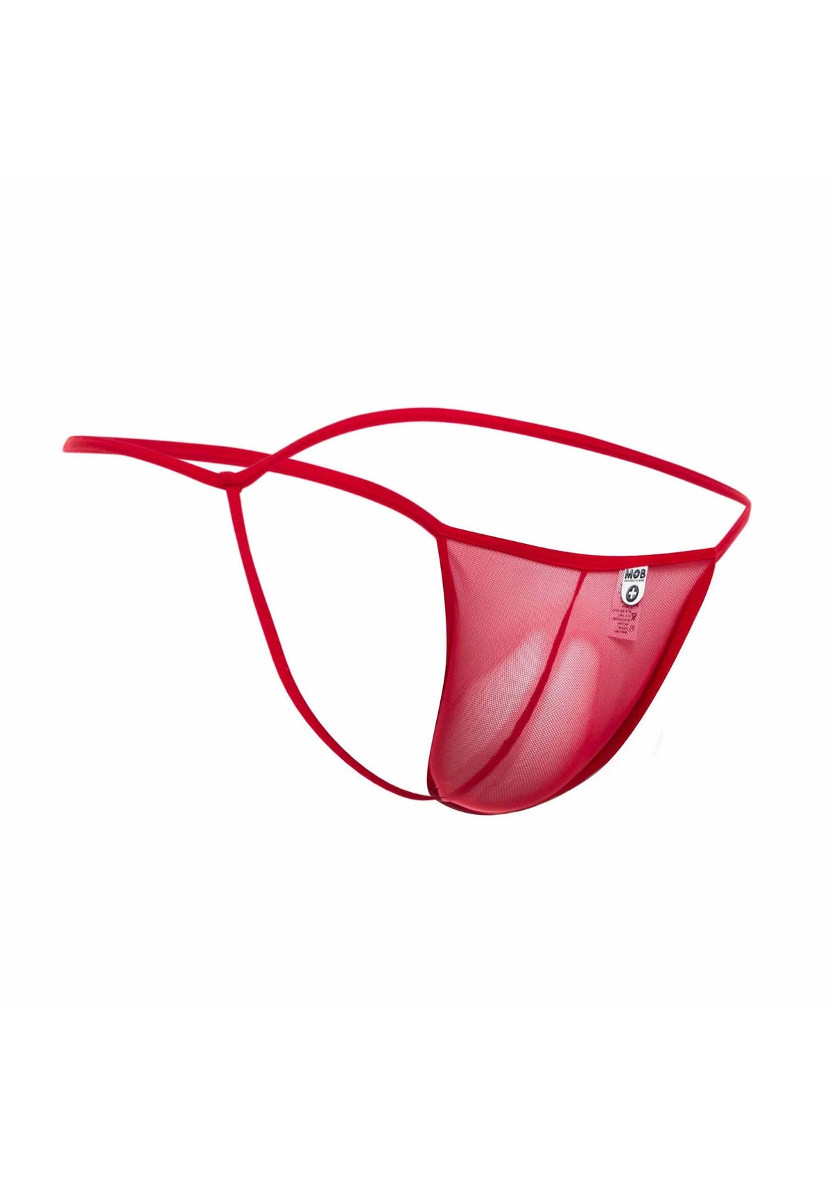 Bestel: MOB Sheer T - Back Thong by MOB Eroticwear - bij Happytoys: de erotische sex webshop | liever Happy dan Easy ⭐⭐⭐⭐⭐