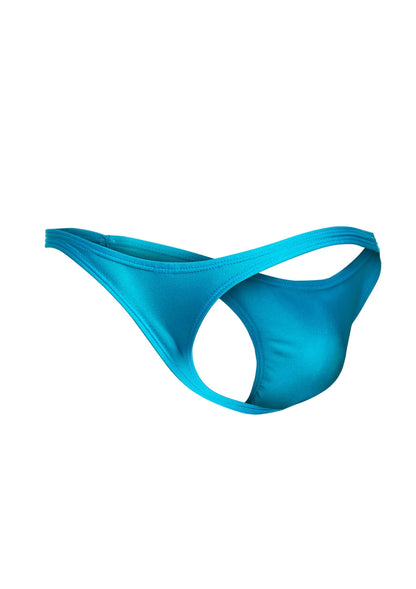 Bestel: Classic Tanga Size L Aqua by Justin+Simon - bij Happytoys: de erotische sex webshop | liever Happy dan Easy ⭐⭐⭐⭐⭐