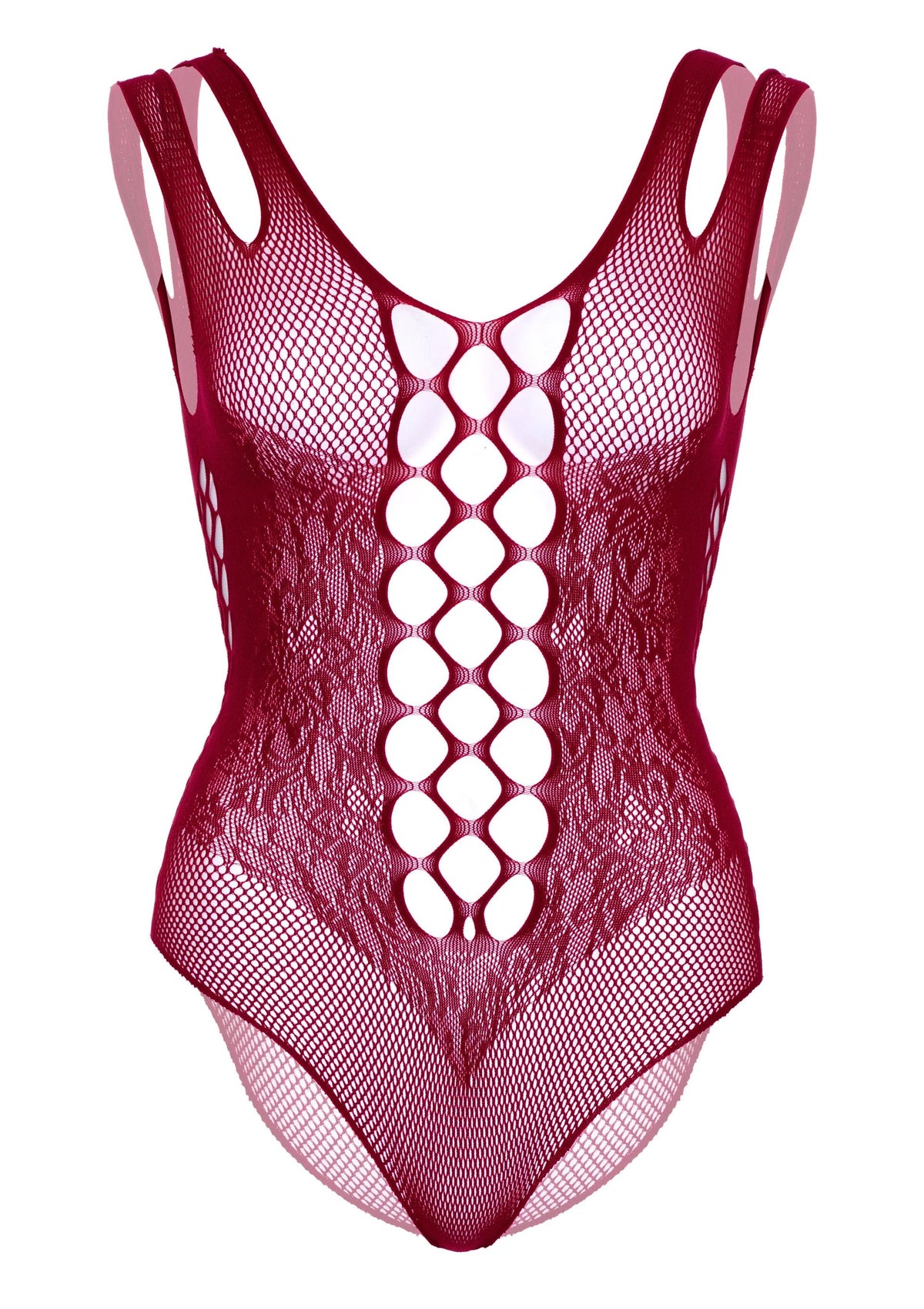 Bestel: Plus Seamless Bodysuit with Shoulder Straps by Leg Avenue - bij Happytoys: de erotische sex webshop | liever Happy dan Easy ⭐⭐⭐⭐⭐