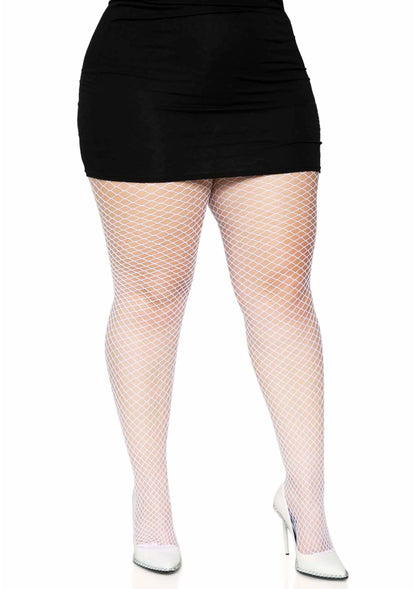Bestel: Plus Elastane Industrial Fishnet Pantyhose by Leg Avenue - bij Happytoys: de erotische sex webshop | liever Happy dan Easy ⭐⭐⭐⭐⭐