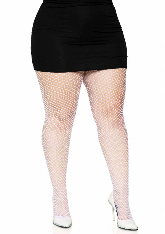 Bestel: Plus Elastane Industrial Fishnet Pantyhose by Leg Avenue - bij Happytoys: de erotische sex webshop | liever Happy dan Easy ⭐⭐⭐⭐⭐