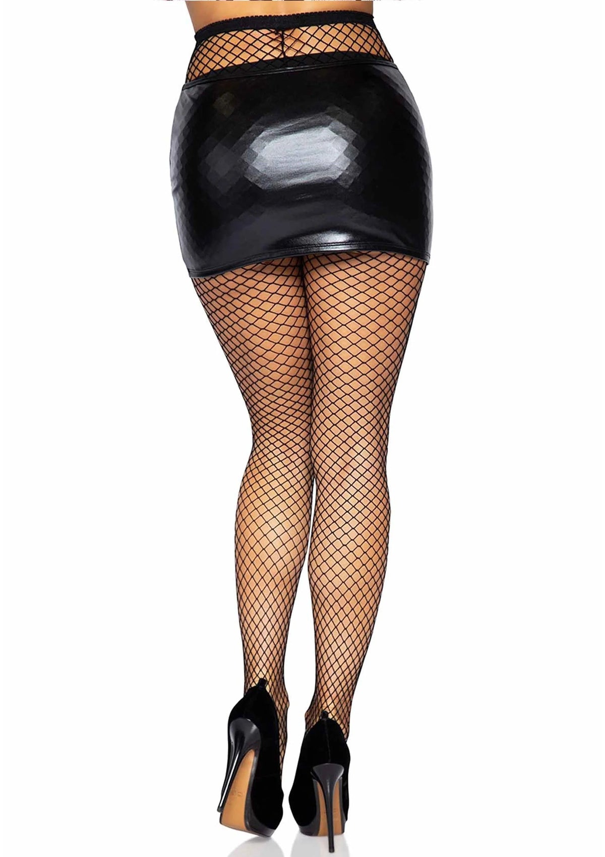 Bestel: Elastane Fishnet Pantyhose by Leg Avenue - bij Happytoys: de erotische sex webshop | liever Happy dan Easy ⭐⭐⭐⭐⭐