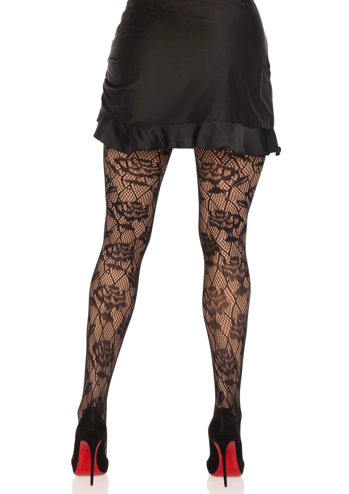 Bestel: Wild Rose Net Pantyhose by Leg Avenue - bij Happytoys: de erotische sex webshop | liever Happy dan Easy ⭐⭐⭐⭐⭐