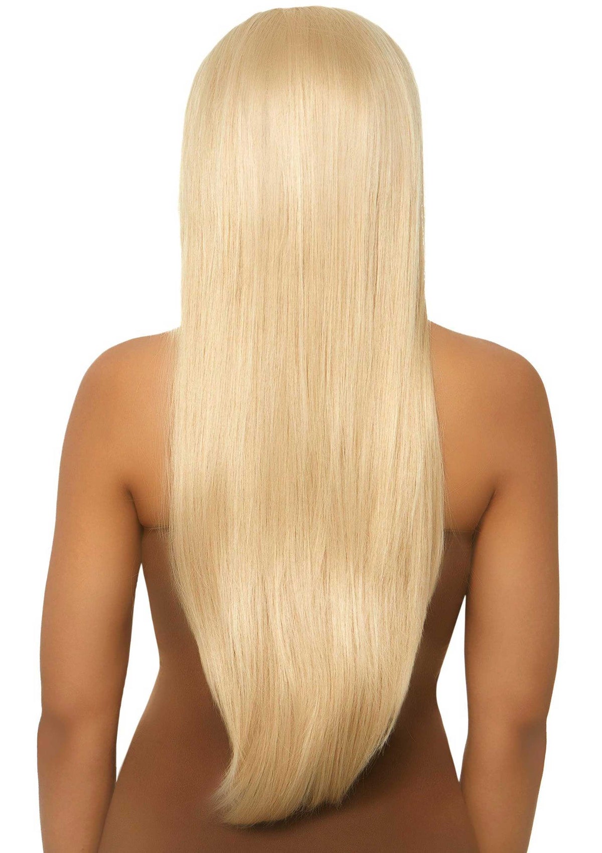 Bestel: Long Straight Center Part Wig (Red) by Leg Avenue - bij Happytoys: de erotische sex webshop | liever Happy dan Easy ⭐⭐⭐⭐⭐