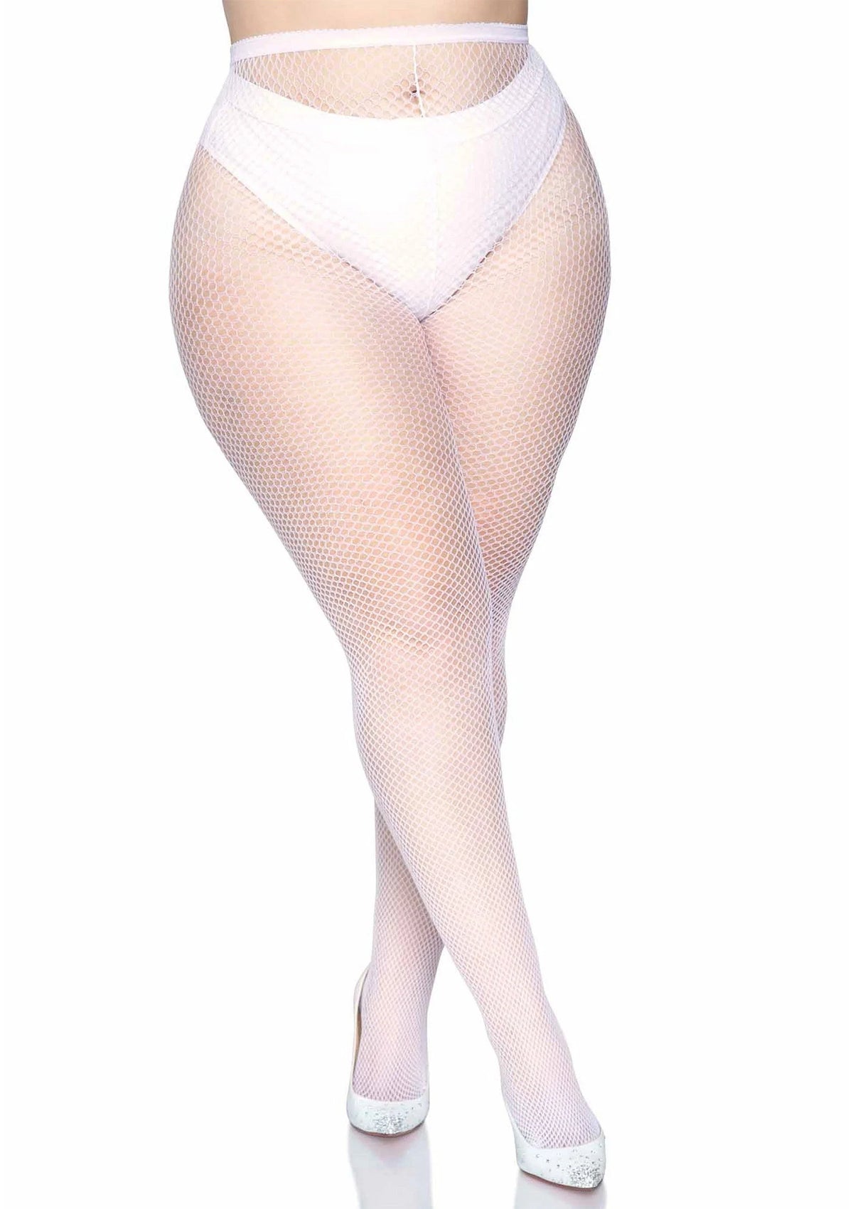 Bestel: Plus Fishnet Pantyhose - bij Happytoys: de erotische sex webshop | liever Happy dan Easy ⭐⭐⭐⭐⭐