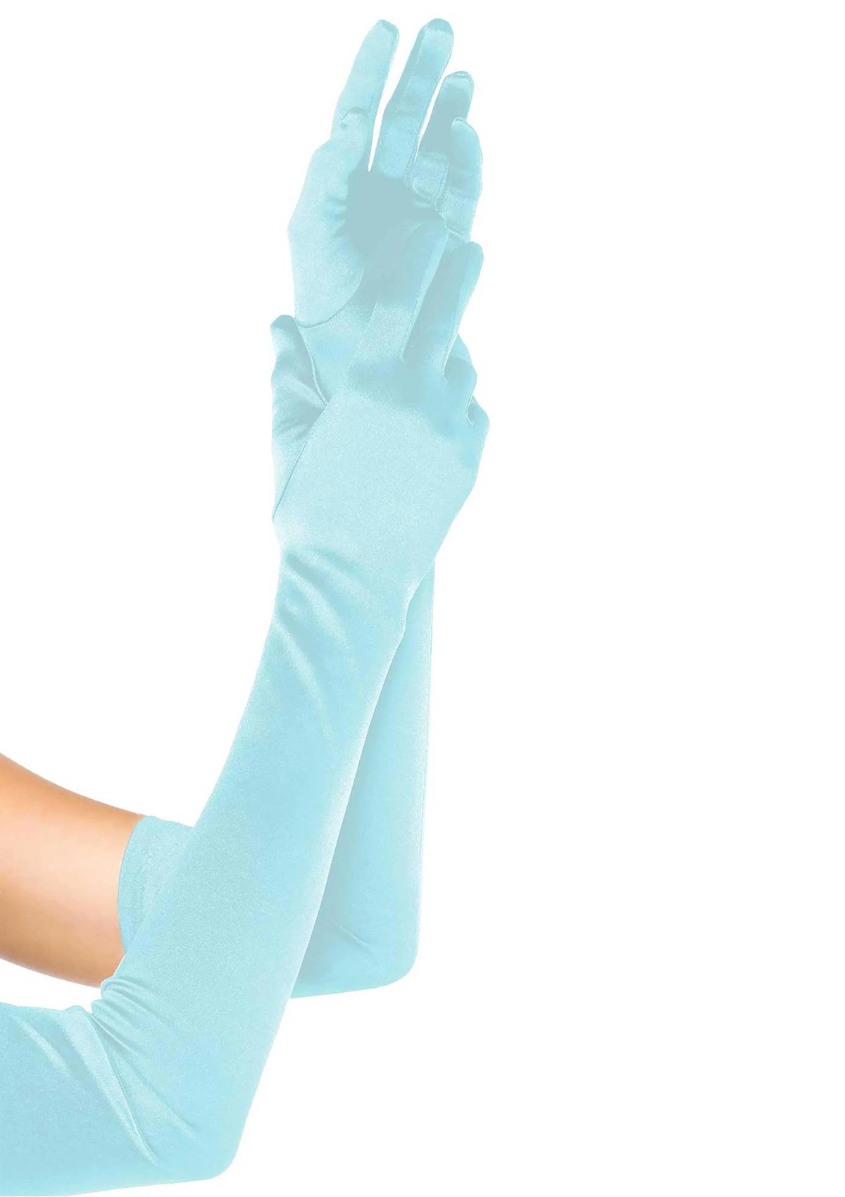 Bestel: Extra Long Satin Gloves by Leg Avenue - bij Happytoys: de erotische sex webshop | liever Happy dan Easy ⭐⭐⭐⭐⭐ - Blauw - 88001 - BLUE - O/S