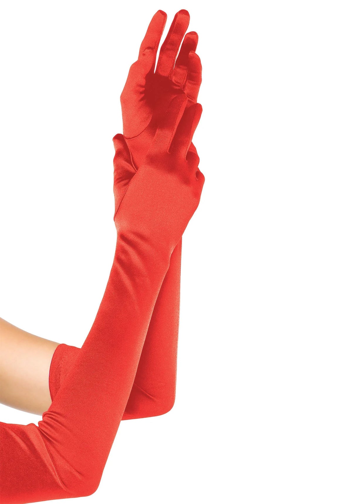 Bestel: Extra Long Satin Gloves by Leg Avenue - bij Happytoys: de erotische sex webshop | liever Happy dan Easy ⭐⭐⭐⭐⭐ - Rood - 88001 - RED - O/S