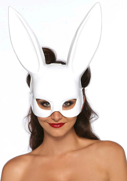 Bestel: Masquerade Rabbit Mask - bij Happytoys: de erotische sex webshop | liever Happy dan Easy ⭐⭐⭐⭐⭐ - Default Title - 88008 - WHITE - O/S
