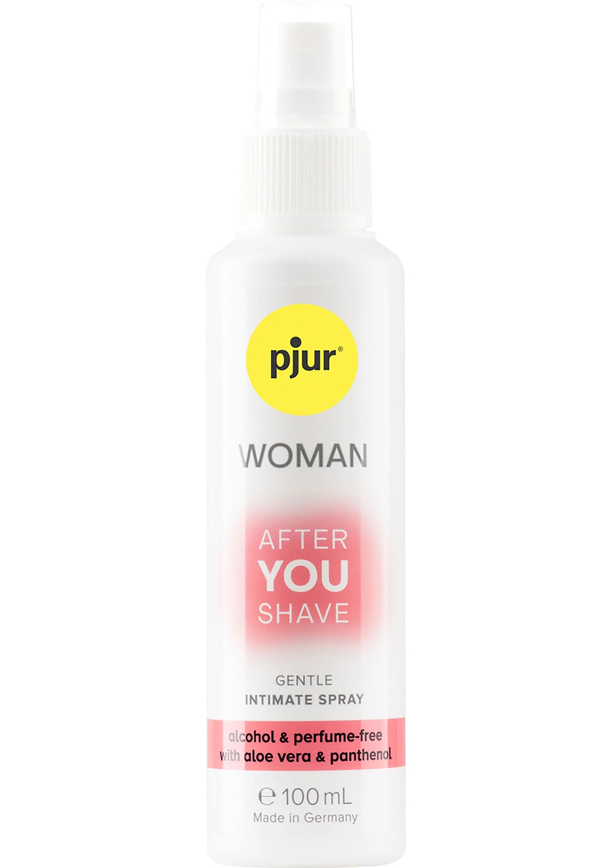 Bestel: Woman After You Shave Spray by Pjur Woman - bij Happytoys: de erotische sex webshop | liever Happy dan Easy ⭐⭐⭐⭐⭐ - Default Title - 90076 - NATUREL - 100
