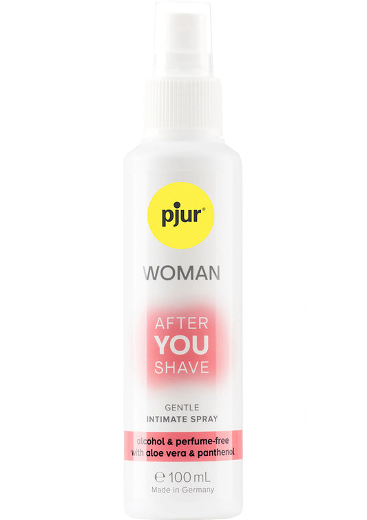 Bestel: Woman After You Shave Spray by Pjur Woman - bij Happytoys: de erotische sex webshop | liever Happy dan Easy ⭐⭐⭐⭐⭐ - Default Title - 90076 - NATUREL - 100
