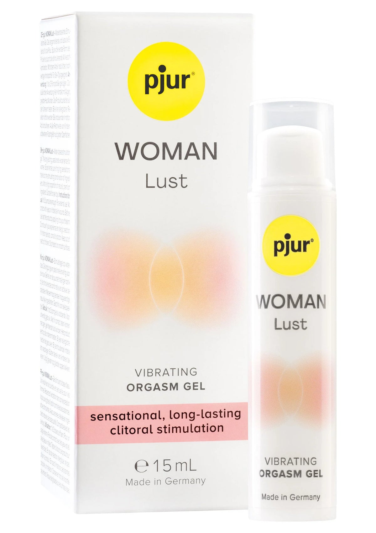Bestel: Woman Lust - Vibrating Orgasm Gel - 15 ml by Pjur - bij Happytoys: de erotische sex webshop | liever Happy dan Easy ⭐⭐⭐⭐⭐ - Default Title - 90090 - NATUREL - 15