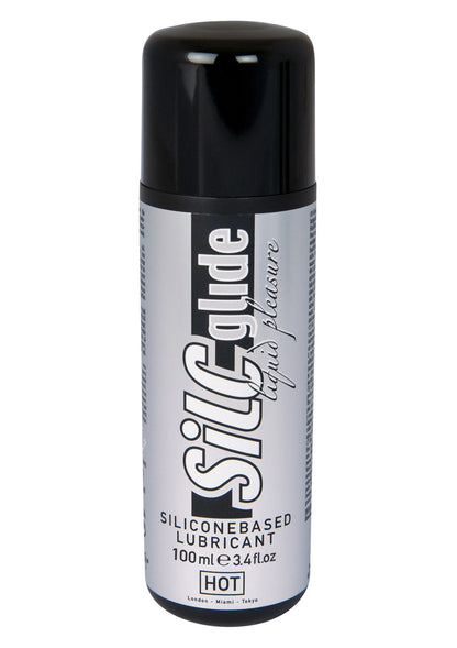Bestel: Silicone Glide Liquid Pleasure 100 ml by Hot - bij Happytoys: de erotische sex webshop | liever Happy dan Easy ⭐⭐⭐⭐⭐ - Default Title - 90214 - NATUREL - 100