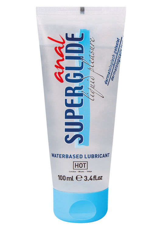 Bestel: Anal Superglide Liquid Pleasure 100 ml by Hot - bij Happytoys: de erotische sex webshop | liever Happy dan Easy ⭐⭐⭐⭐⭐ - Default Title - 90218 - NATUREL - 100