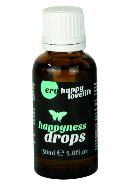Bestel: Ero Happyness Flirt Drops 30ml by Hot - bij Happytoys: de erotische sex webshop | liever Happy dan Easy ⭐⭐⭐⭐⭐