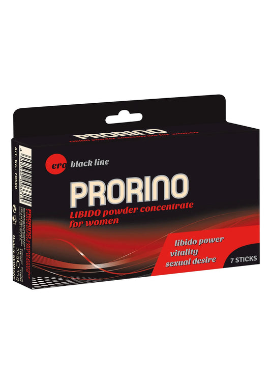 Bestel: Prorino Libido Powder For Women 7 sticks by Hot Prorino - bij Happytoys: de erotische sex webshop | liever Happy dan Easy ⭐⭐⭐⭐⭐ - Default Title - 90368 - NATUREL