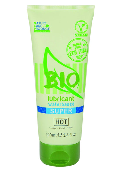Bestel: Bio lube Super Wb 100ml by Hot - bij Happytoys: de erotische sex webshop | liever Happy dan Easy ⭐⭐⭐⭐⭐ - Default Title - 90379 - NATUREL - 100