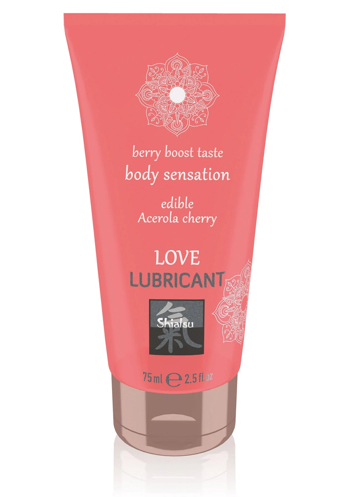Bestel: Edible Love Lubricant 75 ml Raspberry by Shiatsu Hot - bij Happytoys: de erotische sex webshop | liever Happy dan Easy ⭐⭐⭐⭐⭐