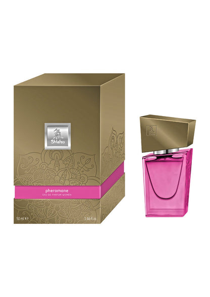 Bestel: Shiatsu Pheromone Women 50 ml by Hot Shiatsu - bij Happytoys: de erotische sex webshop | liever Happy dan Easy ⭐⭐⭐⭐⭐ - Roze - 90512 - PINK - 50