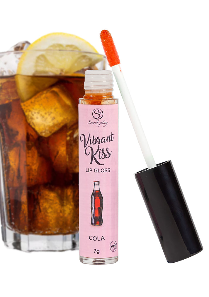 Bestel: Lip Gloss Vibrant Kiss by Secret Play - bij Happytoys: de erotische sex webshop | liever Happy dan Easy ⭐⭐⭐⭐⭐ - Cola - 92321 - COLA - 6