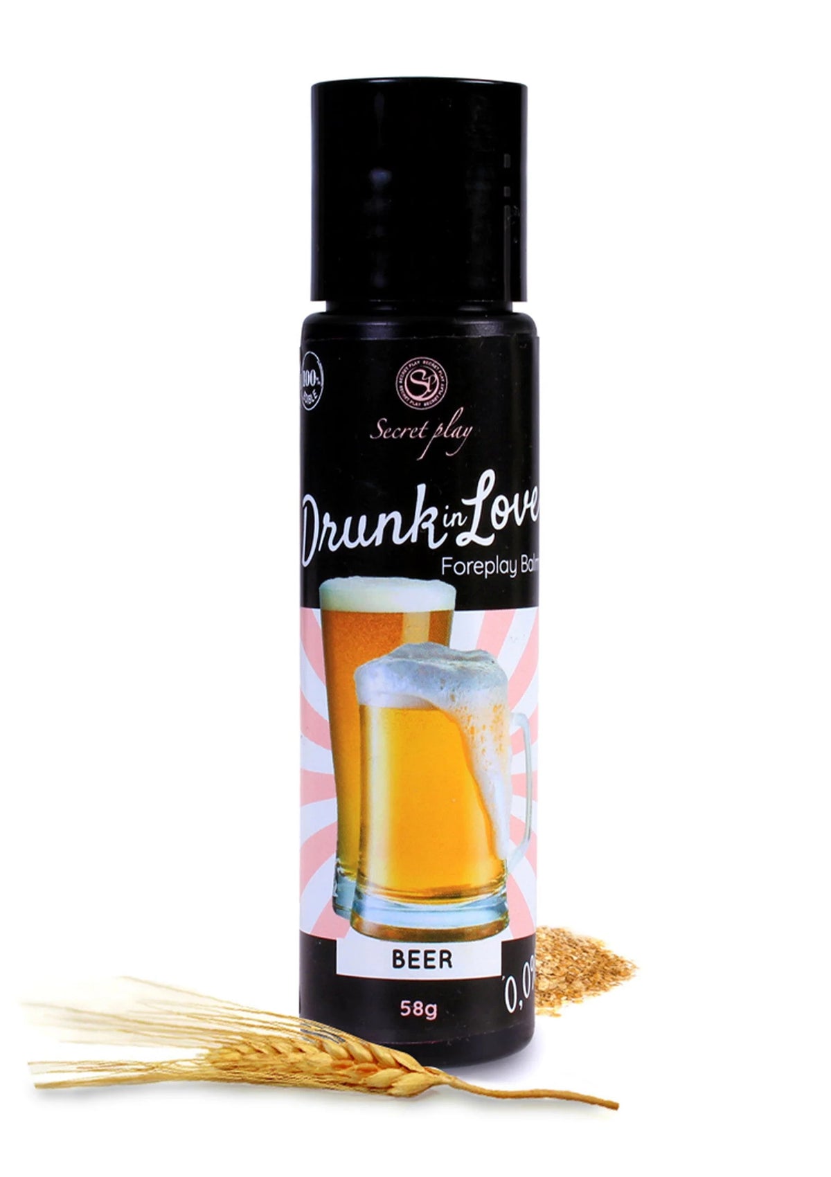 Bestel: Drunk in Love Foreplay Balm by Secret Play - bij Happytoys: de erotische sex webshop | liever Happy dan Easy ⭐⭐⭐⭐⭐ - Beer - 92325 - BEER - 60