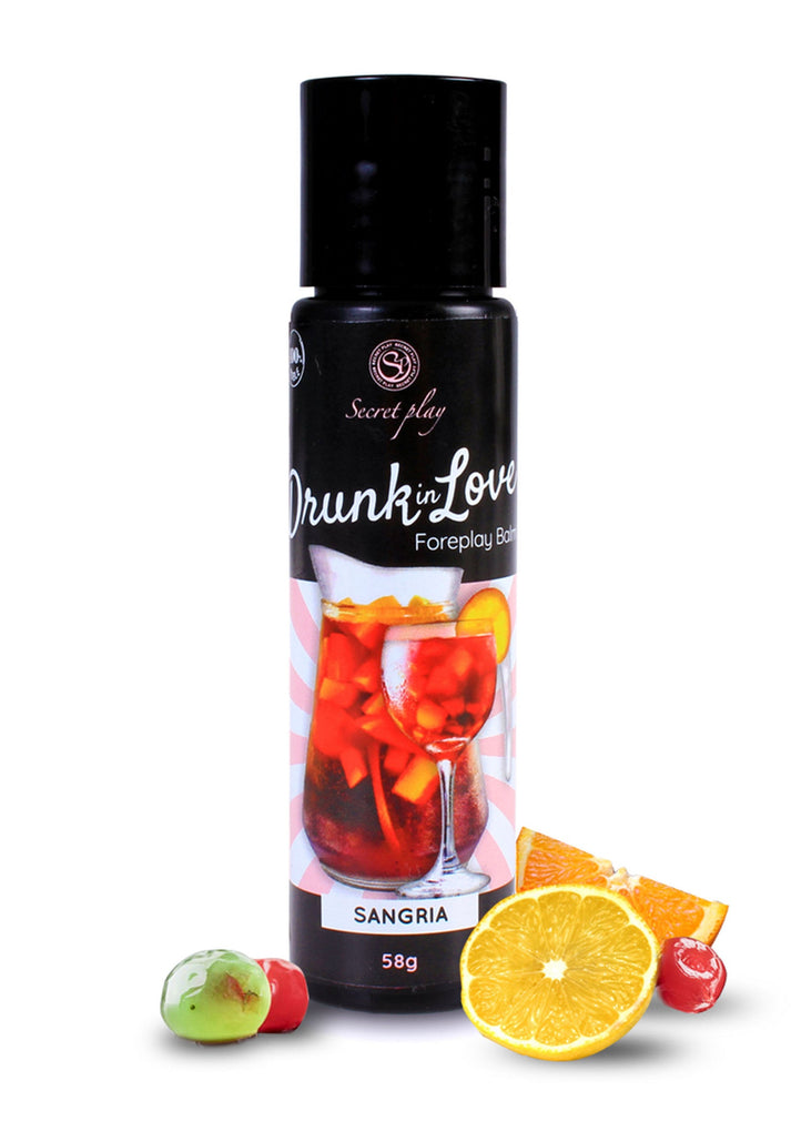 Bestel: Drunk in Love Foreplay Balm by Secret Play - bij Happytoys: de erotische sex webshop | liever Happy dan Easy ⭐⭐⭐⭐⭐ - Sangria - 92325 - SANGRIA - 60