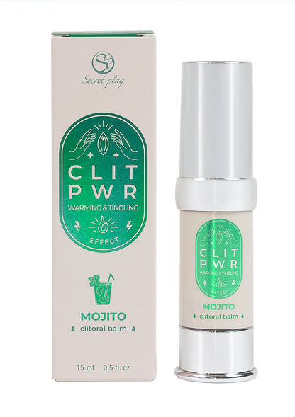 Bestel: Clit Pwr Clitoral Balm 15 ml by Secret Play - bij Happytoys: de erotische sex webshop | liever Happy dan Easy ⭐⭐⭐⭐⭐ - Mojito - 92359 - MOJITO - 15