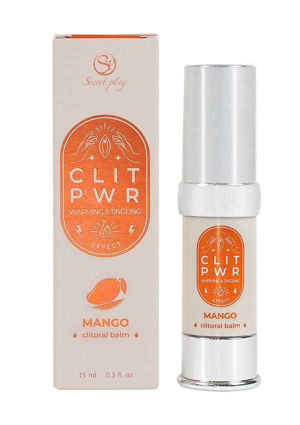 Bestel: Clit Pwr Clitoral Balm 15 ml by Secret Play - bij Happytoys: de erotische sex webshop | liever Happy dan Easy ⭐⭐⭐⭐⭐ - Mango - 92359 - MANGO - 15