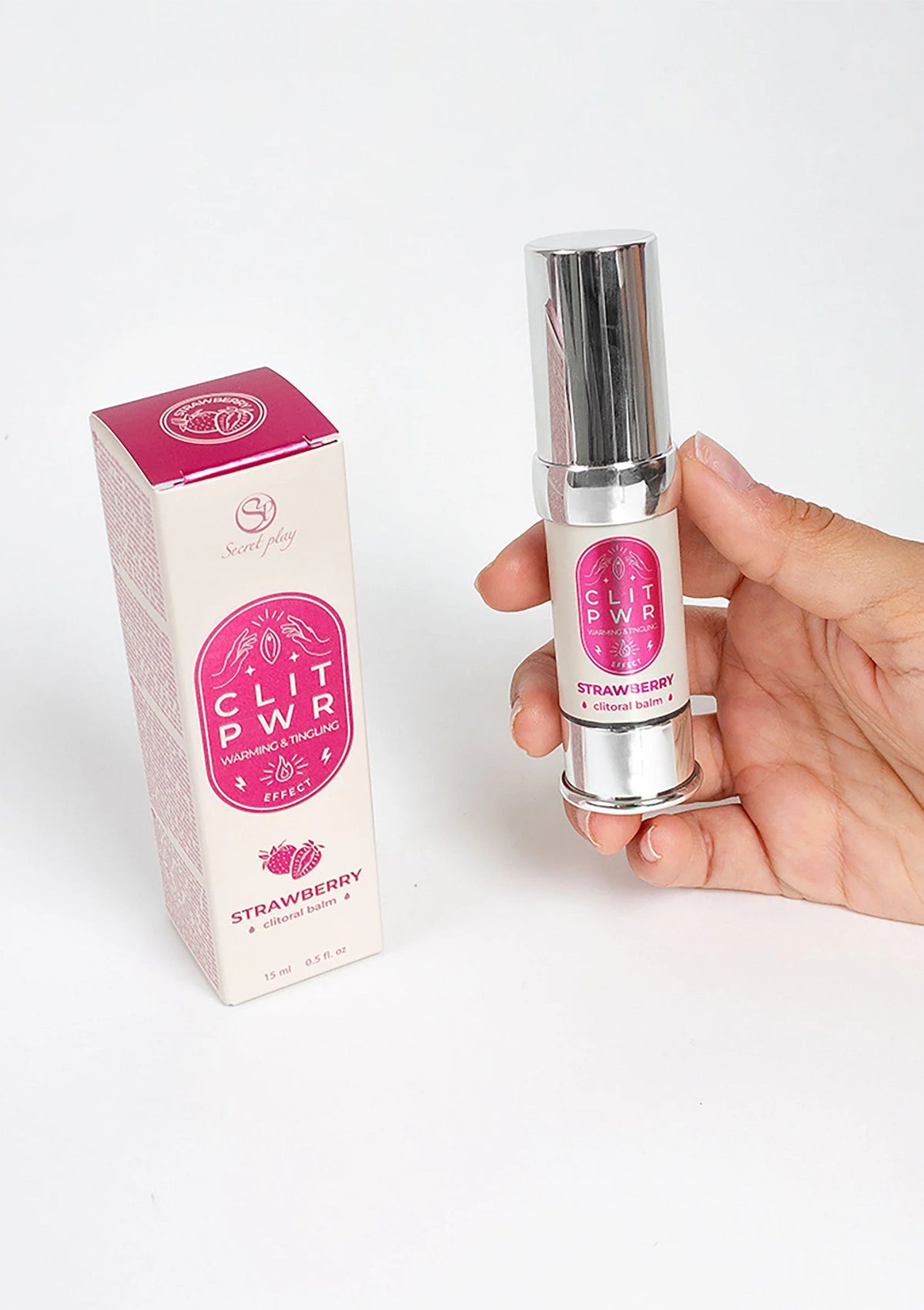 Bestel: Clit Pwr Clitoral Balm 15 ml by Secret Play - bij Happytoys: de erotische sex webshop | liever Happy dan Easy ⭐⭐⭐⭐⭐