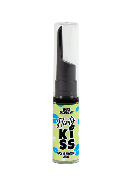 Bestel: Flirt Kiss Gel Strawberry Mint 2x8 gr by Secret Play - bij Happytoys: de erotische sex webshop | liever Happy dan Easy ⭐⭐⭐⭐⭐