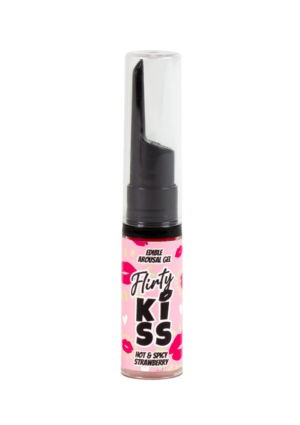 Bestel: Flirt Kiss Gel Strawberry Mint 2x8 gr by Secret Play - bij Happytoys: de erotische sex webshop | liever Happy dan Easy ⭐⭐⭐⭐⭐