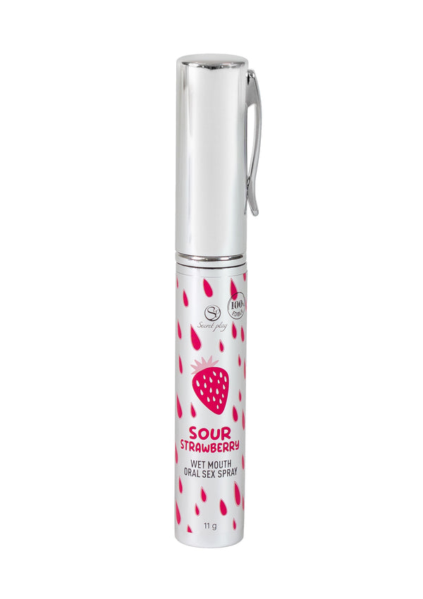 Bestel: Oral Sex Spray 11 gr by Secret Play - bij Happytoys: de erotische sex webshop | liever Happy dan Easy ⭐⭐⭐⭐⭐ - Strawberry - 92361 - STRAWBERRY - 11