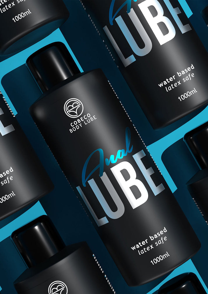 Bestel: Anal Lube Waterbased 1000 ml by Cobeco - bij Happytoys: de erotische sex webshop | liever Happy dan Easy ⭐⭐⭐⭐⭐
