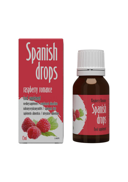 Bestel: Spanish Drops 15 ml by Cobeco - bij Happytoys: de erotische sex webshop | liever Happy dan Easy ⭐⭐⭐⭐⭐ - Raspberry - 92550 - RASPBERRY - 15