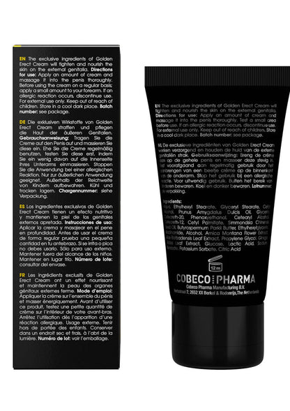 Bestel: Big Boy Golden Erect Cream 50 ml by Cobeco - bij Happytoys: de erotische sex webshop | liever Happy dan Easy ⭐⭐⭐⭐⭐