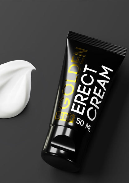 Bestel: Big Boy Golden Erect Cream 50 ml by Cobeco - bij Happytoys: de erotische sex webshop | liever Happy dan Easy ⭐⭐⭐⭐⭐