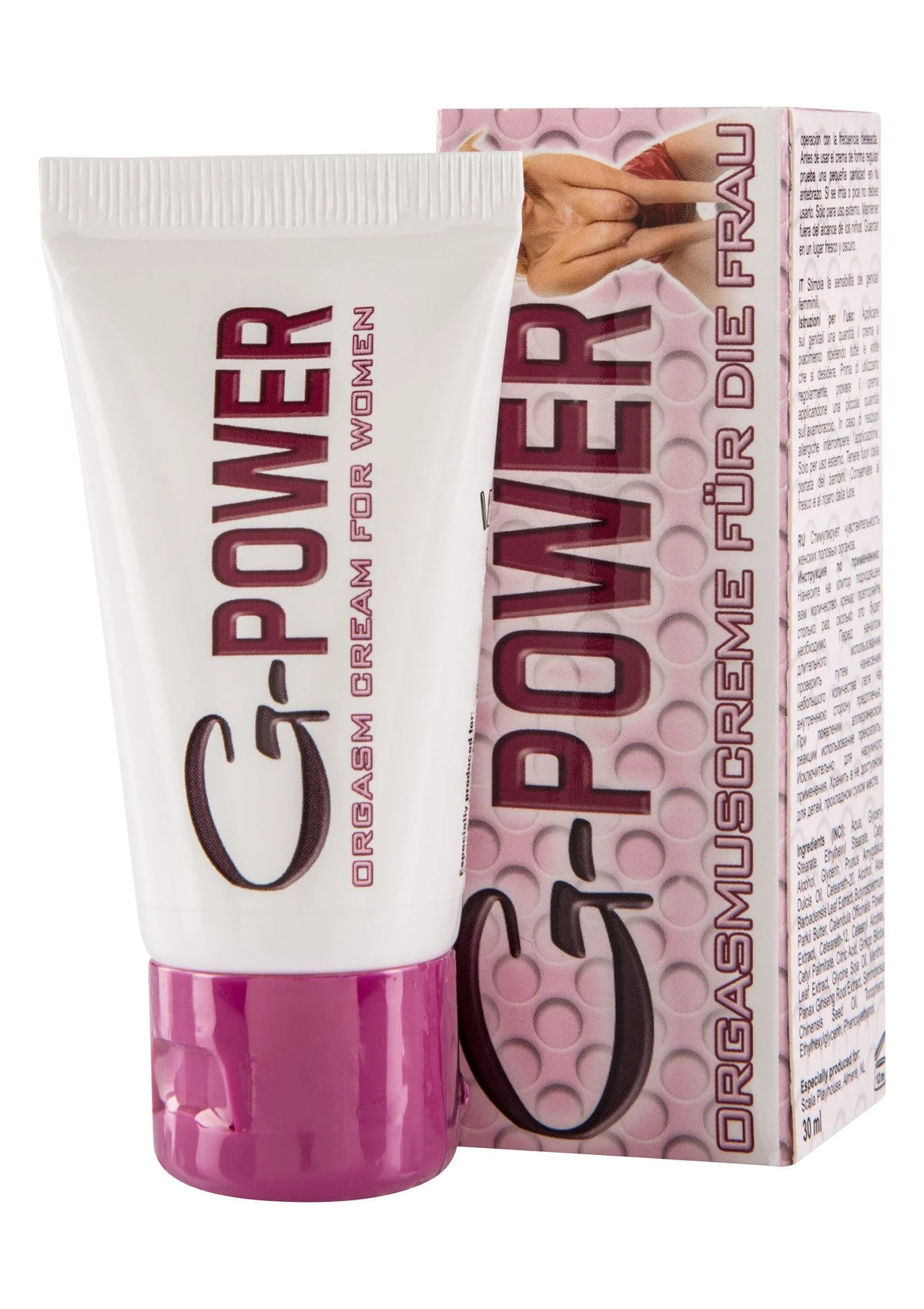Bestel: G - Power Orgasm Cream 30 ml by Cobeco - bij Happytoys: de erotische sex webshop | liever Happy dan Easy ⭐⭐⭐⭐⭐ - Default Title - 92558 - NATUREL - 30