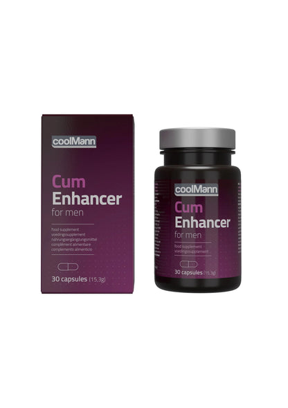 Bestel: Coolmann Cum Enhancer 30 pcs by Cobeco Coolmann - bij Happytoys: de erotische sex webshop | liever Happy dan Easy ⭐⭐⭐⭐⭐ - Default Title - 92622 - NATUREL