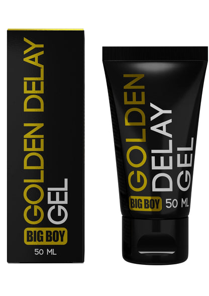 Bestel: Big Boy Golden Delay Gel 50 ml by Cobeco Big Boy - bij Happytoys: de erotische sex webshop | liever Happy dan Easy ⭐⭐⭐⭐⭐ - Default Title - 92643 - NATUREL - 50