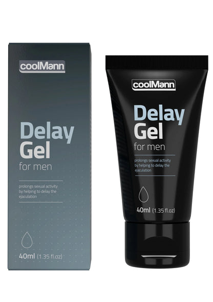Bestel: CoolMann Delay Gel 40 ml by Cobeco Coolmann - bij Happytoys: de erotische sex webshop | liever Happy dan Easy ⭐⭐⭐⭐⭐ - Default Title - 92650 - NATUREL - 40