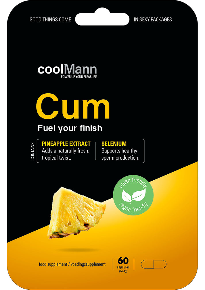 Bestel: CoolMann Cum 60 pcs by Cobeco CoolMann - bij Happytoys: de erotische sex webshop | liever Happy dan Easy ⭐⭐⭐⭐⭐