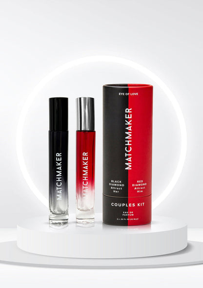 Bestel: Pheromone Parfum Couples Kit by Eye of Love Matchmaker - bij Happytoys: de erotische sex webshop | liever Happy dan Easy ⭐⭐⭐⭐⭐