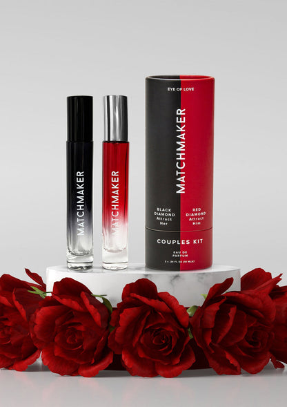 Bestel: Pheromone Parfum Couples Kit by Eye of Love Matchmaker - bij Happytoys: de erotische sex webshop | liever Happy dan Easy ⭐⭐⭐⭐⭐
