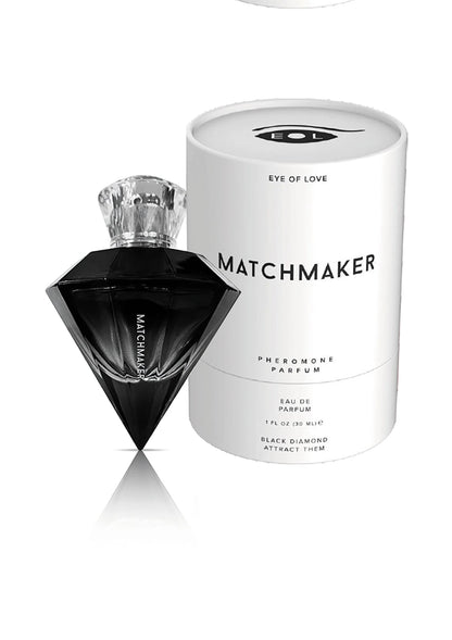Bestel: Matchmaker BlackDiamond Attract Them 30ml by Eye of Love - bij Happytoys: de erotische sex webshop | liever Happy dan Easy ⭐⭐⭐⭐⭐ - Default Title - 93915 - BLACK - 30